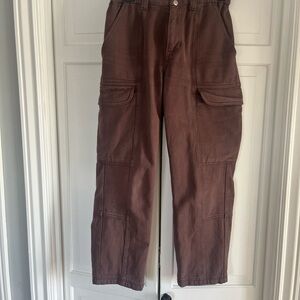 Women’s Brown Cargo Pants